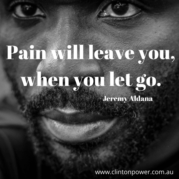 let go of pain quote