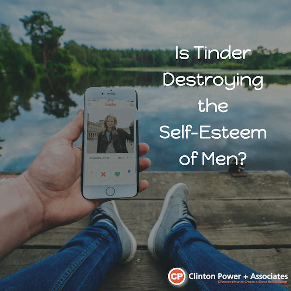 Tinder casues low self-esteem men